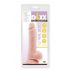 Mr. Dixx 7.6 - zuignap dildo met ballen - huidkleurig (19,5 cm)