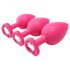 Flirts anale training kit - anale plug set (3 stuks) - roze