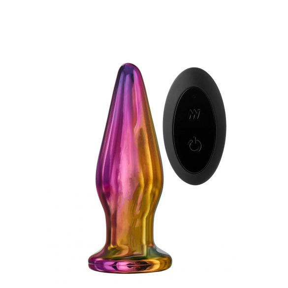 Glamour Glas - radio anale vibrator (kleurrijk)