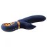 Dream Toys Atropos - oplaadbare, verwarmde vibrator (blauw)