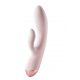 Vivre Coco - oplaadbare vibrator met clitorisstimulator (roze)