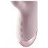 Vivre Coco - oplaadbare vibrator met clitorisstimulator (roze)