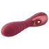 Dinky Jody F. Mini - Rechargeable Ribbed Mini Vibrator (Burgundy) 