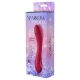 Sprankelende Cecilia - oplaadbare G-spot vibrator met beweegbare balletjes (rood)