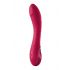 Sprankelende Cecilia - oplaadbare G-spot vibrator met beweegbare balletjes (rood)