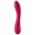 Sprankelende Cecilia - oplaadbare G-spot vibrator met beweegbare balletjes (rood)