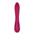 Sprankelende Cecilia - oplaadbare G-spot vibrator met beweegbare balletjes (rood)