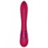 Sprankelende Cecilia - oplaadbare G-spot vibrator met beweegbare balletjes (rood)