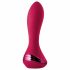 Fonkelende Isabella - oplaadbare, radio-anale vibrator (rood)