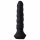 Dark Desires Regina - oplaadbare, kronkelende anale vibrator (zwart)