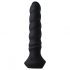 Dark Desires Regina - oplaadbare, kronkelende anale vibrator (zwart)