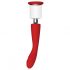 Rode Revolutie Georgia - G-spot vibrator en vaginazuil (rood)