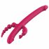 Dreamtoys Anywhere Pleasure Vibrator - oplaadbare, 4-voudige vibrator (roze)