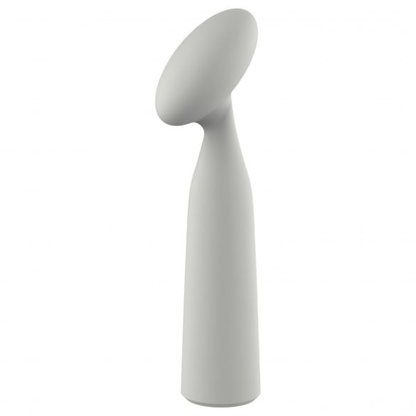 Nude Luna - oplaadbare mini-wand vibrator (grijs)