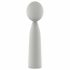 Nude Luna - oplaadbare mini-wand vibrator (grijs)