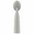 Nude Luna - oplaadbare mini-wand vibrator (grijs)