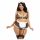 Dreamgirls Maid Plus Size Transparant Mesh - dienstmeisje kostuum (XL-XXL)