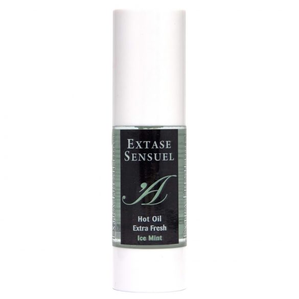 Extase Sensuel - verkoelende en verwarmende massageolie - munt (30ml)