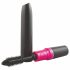 Schreeuwende Mascara - vibrator mascara (zwart-roze)