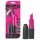 Schreeuwende Lipstick - vibrator lipstick (zwart-roze)