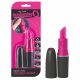 Schreeuwende Lipstick - vibrator lipstick (zwart-roze)