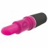 Schreeuwende Lipstick - vibrator lipstick (zwart-roze)