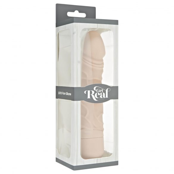 Classic Get Real - realistische siliconen vibrator (natuurlijk)