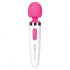 Bodywand Aqua Mini - oplaadbare, waterdichte massager vibrator (wit-roze)