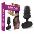 Liefde Plug - mini anale vibrator (zwart)