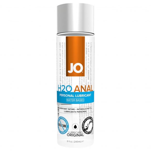 JO H2O Anale Glijmiddel - op waterbasis (240ml)