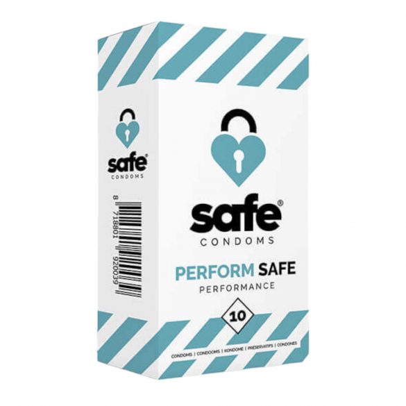 SAFE Perform Veilig - grote condooms (10 stuks)