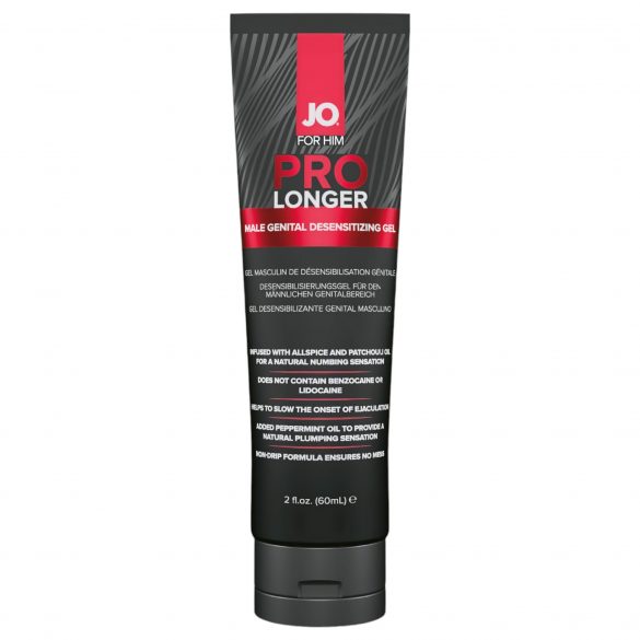 System JO ProLonger - orgasme-vertragende gel voor mannen (60ml)