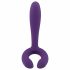 Rianne Duo - waterdichte, oplaadbare paren vibrator (paars)