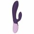 Rianne Essential Xena - oplaadbare vibrator met clitorisstimulator (donkerpaars)