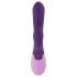 Rianne Essential Xena - oplaadbare vibrator met clitorisstimulator (donkerpaars)