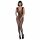 Obsessive N112 - mouwloze net catsuit - zwart (S-L)