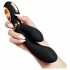 Nomi Tang - oplaadbare G-spot vibrator met clitoris stimulatie (zwart)