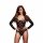 Baci - lange mouwen kant bodysuit - zwart (S-L)