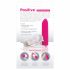 Screaming O Positive - oplaadbare krachtige staafvibrator (roze)