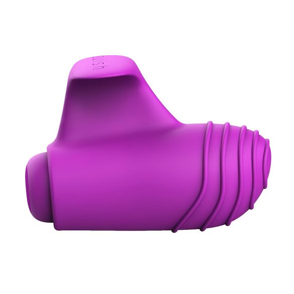 B SWISH Basics - siliconen finger vibrator (paars)