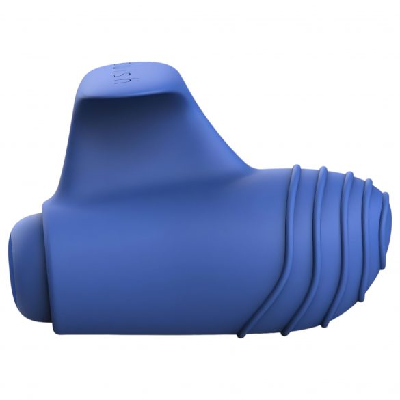 B SWISH Basics - siliconen vingervibrator (blauw)