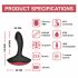 Magic Motion Solstice - slimme, oplaadbare prostaat vibrator (zwart)