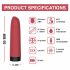 Magic Motion Awaken - slimme, oplaadbare mini staaf vibrator (rood)