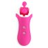 FeelzToys Clitella - oplaadbare, draaiende, orale vibrator (roze)