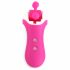 FeelzToys Clitella - oplaadbare, draaiende, orale vibrator (roze)