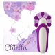 FEELZTOYS Clitella - oplaadbare, roterende orale vibrator (paars)