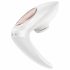 Satisfyer Pro 4 Couples - Oplaadbare luchtdruk vibrator voor koppels (wit)