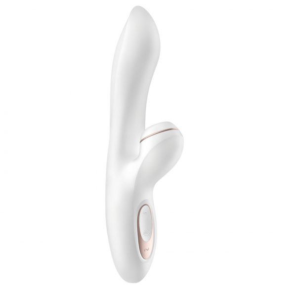 Satisfyer Pro+ G-spot - clitorisstimulator en G-spot vibrator (wit)