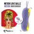 FEELZTOYS Jivy - oplaadbare, draadloze, waterdichte vibrator ei (paars)