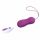 FEELZTOYS Foxy - oplaadbare, draadloze, waterdichte vibratie-ei (paars)